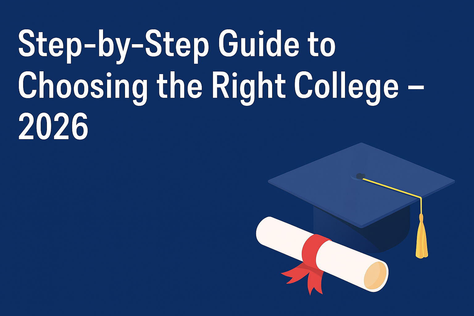 Choosing the Right College 2026 Guide for Students